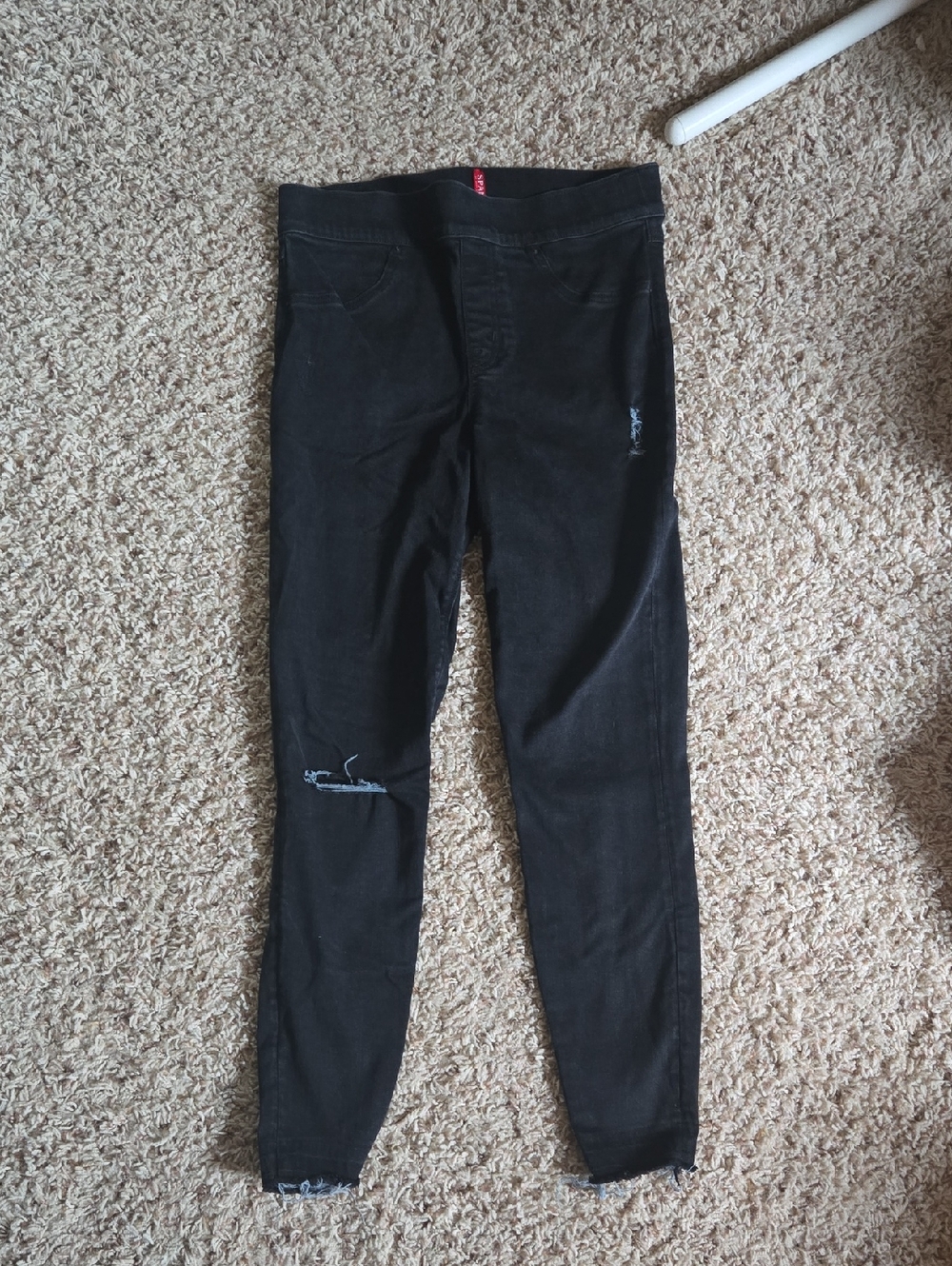 SPANX Black High-Waist Shaping Leggings